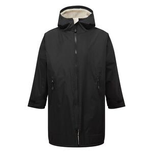 TriDri Childrens/Kids Changing Robe / Black/Natural